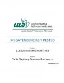 Las mega tendencias son considerables cambios sociales, políticos, económicos y tecnológicos que influyen en períodos largos (10 o más años).