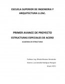 ESTRUCTURAS ESPECIALES DE ACERO.