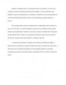 Evaluación y Planificación en Educación Inicial