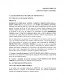 Recurso de Amparo por violación de la libertad personal y el derecho a la no extradición
