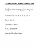 Trabajo de materia cívica: La comunicación en R.Dю