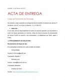 Acta de entrega de cargo 2
