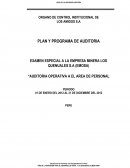 EXAMEN ESPECIAL A LA EMPRESA MINERA LOS QUENUALES S.A (EMOSA)