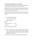 INVENTARIOS PROVEEDORES Y OTROS TERCEROS