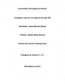 Cartagena vista por los viajeros.