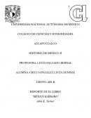 REPORTE DE EL LIBRO “MÉXICO BÁRBARO”