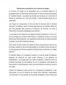 Manual para la prevención en el consumo de drogas