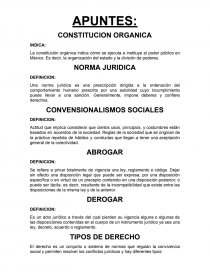 CONSTITUCION ORGANICA. Página 1