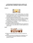 MARKETING MIX PANELITAS LA CABRA