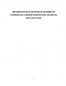 IMPLEMENTACIÓN DE BIOPANELES DE BAMBÚ EN VIVIENDAS EN LA REGIÓN HUASTECA DEL ESTADO DE SAN LUIS POTOSÍ.