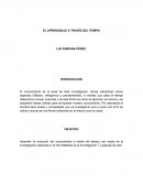 EL APRENDIZAJE A TRAVÉZ DEL TIEMPO