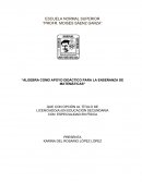 Álgebra como apoyo didáctico para la enseñanza de matemáticas