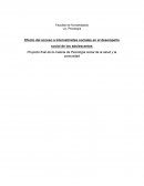 Efecto del acceso a internet/redes sociales en el desempeño social de los adolescentes