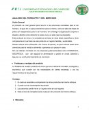 ANALISIS DEL PRODUCTO Y DEL MERCADO Visión General
