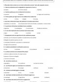 PRUEBA Está prohibido hablar con el compañero, conseguirse materiales y copiar mientras estás haciendo la prueba.