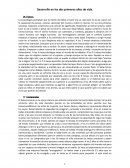 Desarrollo en los dos primeros años de vida