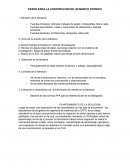 Pasos para la construcción de un marco teórico