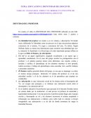 CONCEPTO DE IDENTIDAD PROFESIONAL DOCENTE