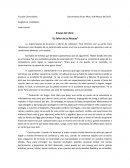 Ensayo del Libro: “EL Señor de las Moscas”