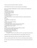 PREGUNTAS SOBRE COMPRENSIÓN LECTORA Y BÚSQUEDA DE INFORMACIÓN