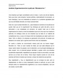 Análisis Organizacional de la película “Monsters Inc.”