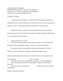 Conocimiento La actividad tiene dos momentos: a) realización del taller de manera extratutorial; b) sustentación del taller en mesa redonda en la II sesión tutorial. Por favor, cíñase a esta guía para garantizar su éxito.