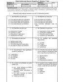 Global Institucional Historia, Geografía y C. Sociales– 7º año