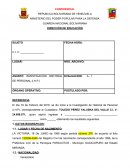 CONFIDENCIAL DIRECCIÓN DE EDUCACIÓN