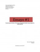 Factores que afectan y favorecen a Guatemala desde una perspectiva ambientalista