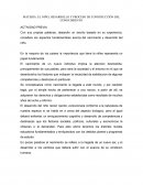 MATERIA: EL NIÑO, DESARROLLO Y PROCESO DE CONSTRUCCIÓN DEL CONOCIMIENTO