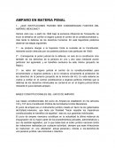 AMPARO EN MATERIA PENAL