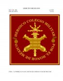 La pobreza en los cadetes del heroico colegio militar