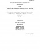 PLANIFICACION Y CONTROL DE ENTRADAS: VENTAS Y SERVICIOS