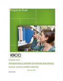 Proyecto Final INTRODUCCION AL CONTROL DE PROCESOS INDUSTRIALES