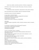 Ciencia: busca verdades, conocimiento, generación, verificación y propagación del conocimiento. conocer al mundo. nos ayuda a saber que pasa, como pasa y por qué pasa.