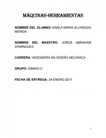 ¿Qué son las máquinas-herramientas?. Página 1