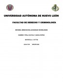 DERECHO DE LAS NUEVAS TECNOLOGIAS