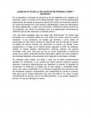 Cómo se ha tejido la relación entre persona, poder y sociedad?