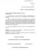 ESCRITO PARA SOLICITAR QUE CAUSE EJECUTORIA SENTENCIA.