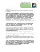 VEMOS HUMANOS PERO NO HUMANIDAD