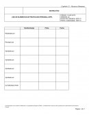 PTS ELEMENTOS DE PROTECCION PERSONAL
