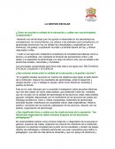 Gestion escolar y escuelas de calidad