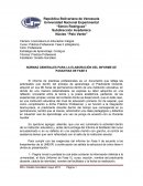 NORMAS GENERALES PARA LA ELABORACIÓN DEL INFORME DE PASANTIAS DE FASE II