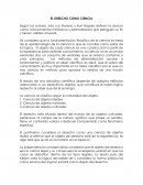 EL DERECHO COMO CIENCIA . Modelo de Ciencia Jurídica Empírica de Alf Ross