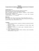 Conceptos básicos de la asignatura y consideraciones generales sobre el Virreinato del Río de La Plata Trabajo práctico Nº 1: