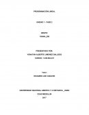 PROGRAMACION LINELA.