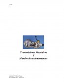 Esquematizar describiendo las características, ventajas y desventajas de la caja de velocidades que su grupo esta analizando../