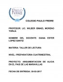 Argumentos Del Libro Alicia En El Pais De Las Maravillas.