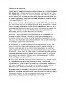 Marketing Resumen de las entrevistas