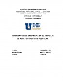 INTERVENCIÓN DE ENFERMERÍA EN EL ABORDAJE DE ADULTO CON LITIASIS VESICULAR.